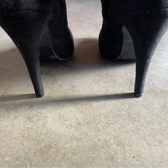 Cathy Jeans below knee long heeled boots - Picture 5 of 7